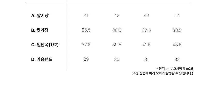 [키르시] 여성 코튼 모달 스판 노와이어 브라탑 1종 택일 상세페이지 21
